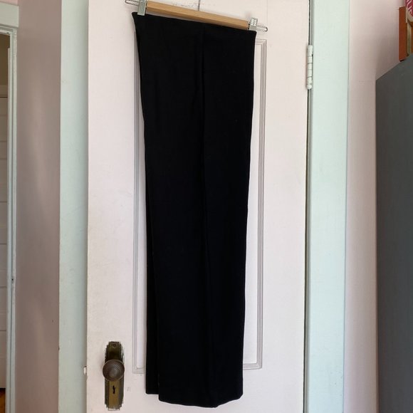 Part Two black cropped stretch pants - Picture 3 of 4